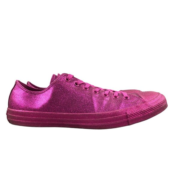 Converse Unisex Size 10M 12W Chuck Taylor All Star Fuchsia Hot Pink Sneakers - Picture 1 of 13
